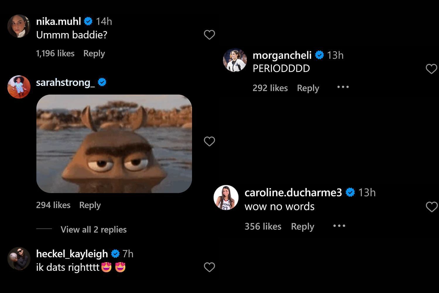 Screenshot via Instagram (@kamoreaarnold/IG)